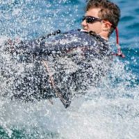 federico sachs all'italia cup di torbole