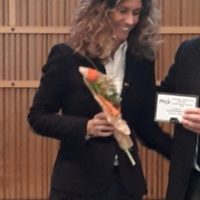 gaia ciacchi premiazione xiii zona